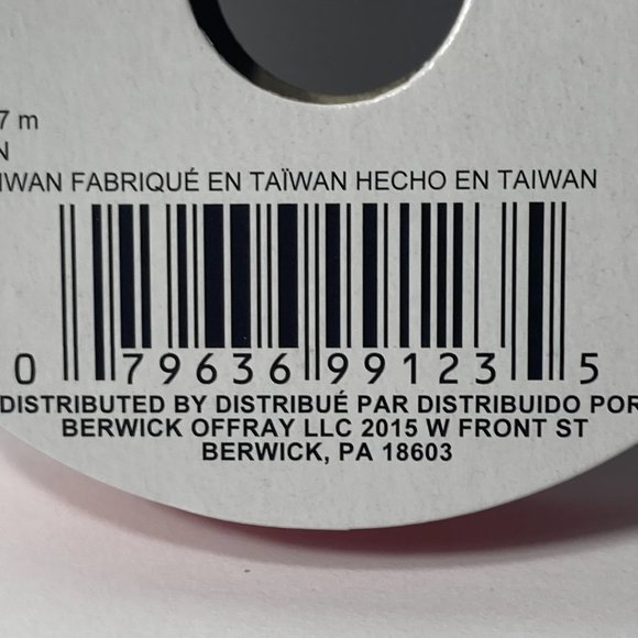 Coral Petite Lace Trim 12 Rolls Offray Crafts Scrapbook Card Making Gift 7/16" - Picture 11 of 14